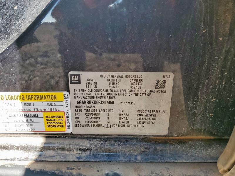 2015 BUICK ENCLAVE #3241561370