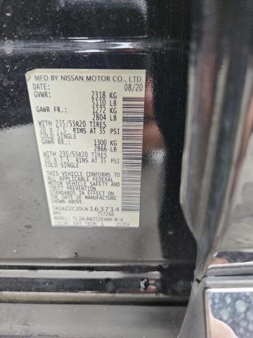 2020 NISSAN MURANO SL #3296272421