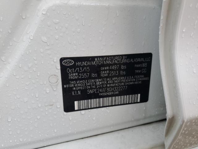 2016 HYUNDAI SONATA SE 5NPE24AF8GH322277