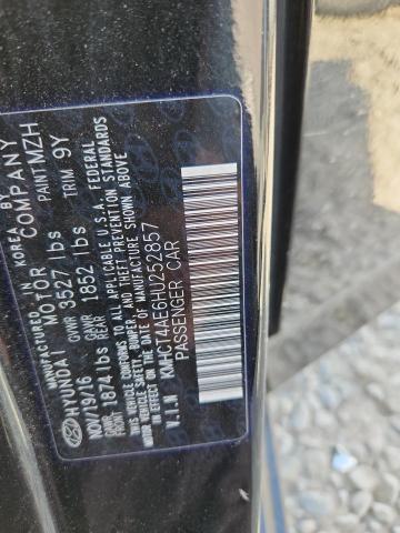 2017 HYUNDAI ACCENT SE KMHCT4AE6HU252857