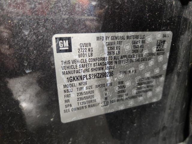 2017 GMC ACADIA DENALI 1GKKNPLS2HZ290236