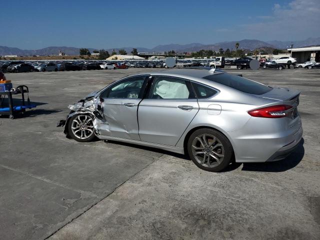 FORD FUSION TIT 2019 silver  hybrid engine 3FA6P0RUXKR105228 photo #3