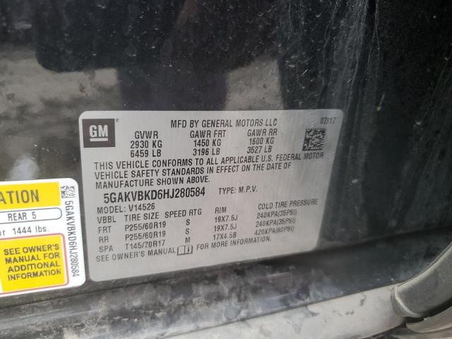 2017 BUICK ENCLAVE #3283819457