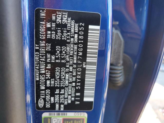 2021 KIA SORENTO SX 5XYRKDLF7MG018052