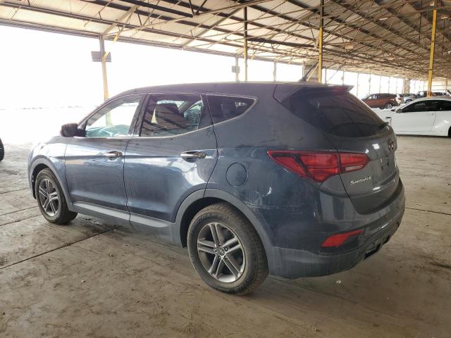 HYUNDAI SANTA FE S 2018 blue  gas 5NMZT3LB0JH097778 photo #3