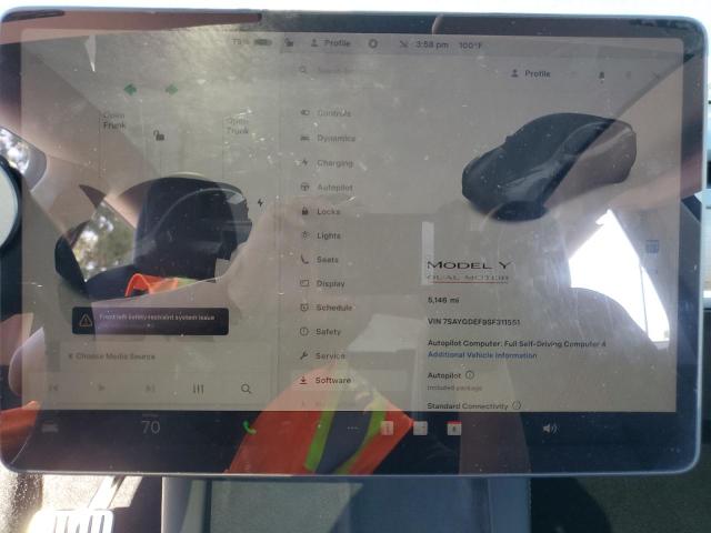 2025 TESLA MODEL Y 7SAYGDEF9SF311551