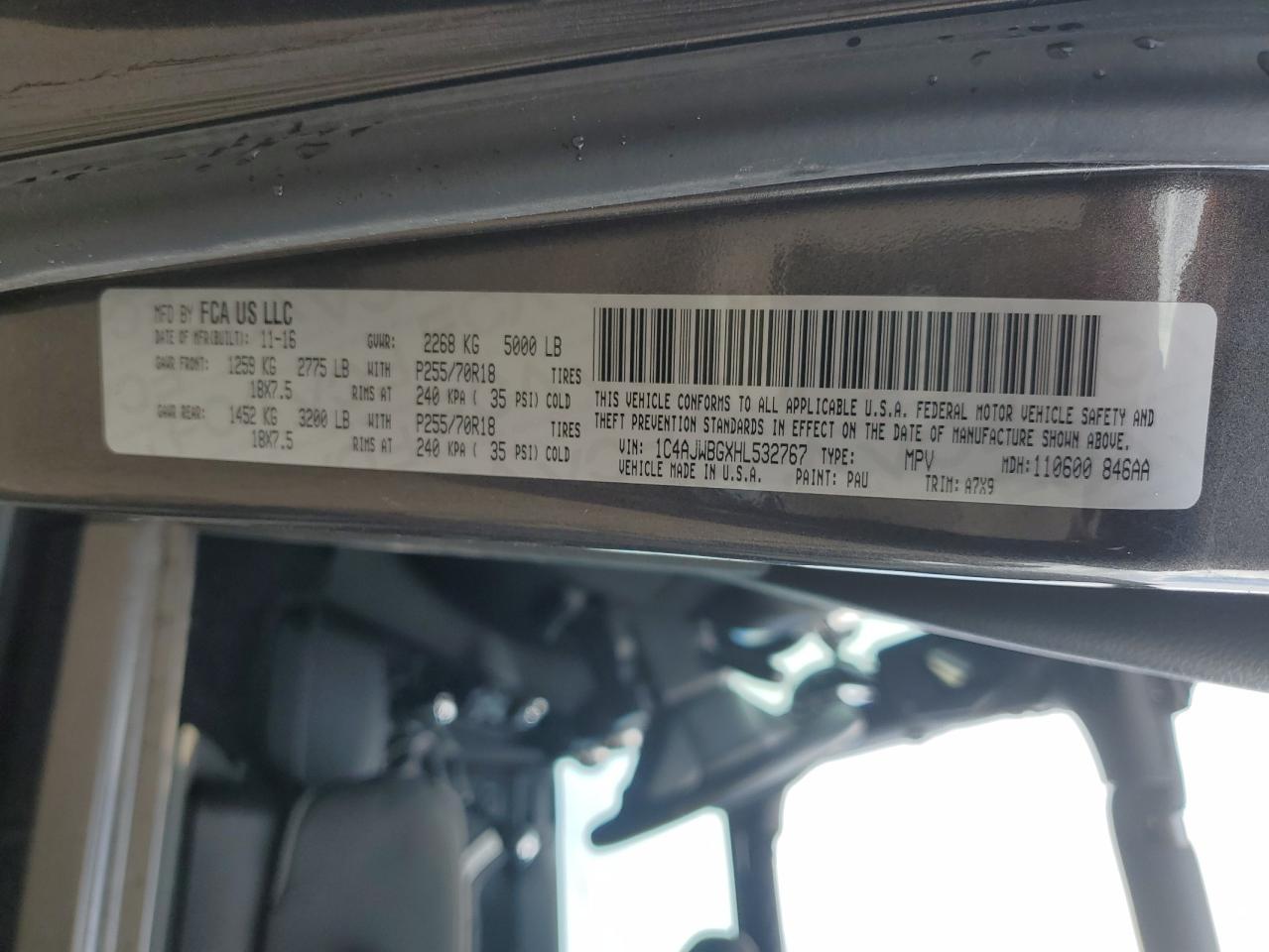 JEEP WRANGLER SAHARA