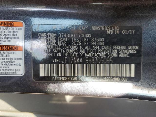2017 TOYOTA 86 BASE JF1ZNAA19H8705095