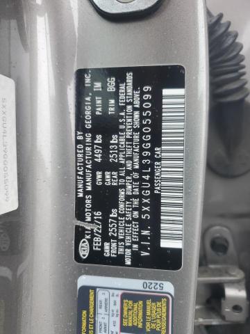 2016 KIA OPTIMA EX 5XXGU4L39GG055099