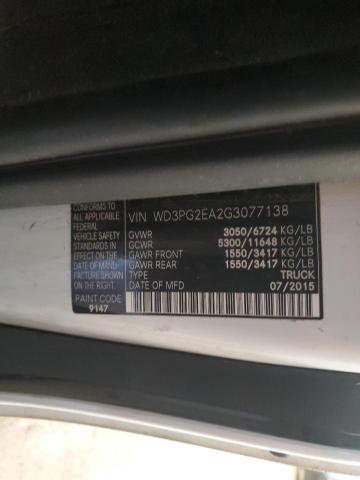 2016 MERCEDES-BENZ METRIS WD3PG2EA2G3077138