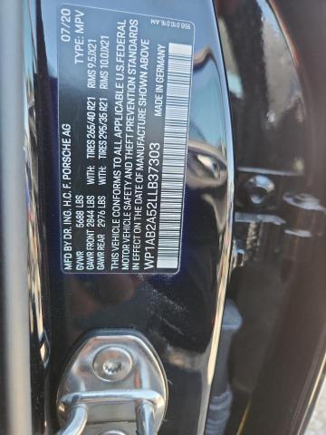 2020 PORSCHE MACAN S - WP1AB2A52LLB37303