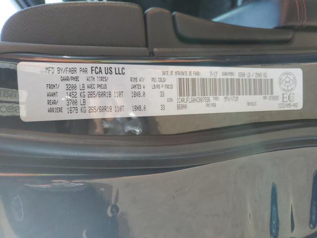 2017 JEEP GRAND CHER 1C4RJFLG0HC807936