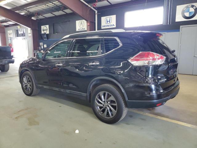 NISSAN ROGUE S 2016 black 4dr spor gas 5N1AT2MVXGC817512 photo #3