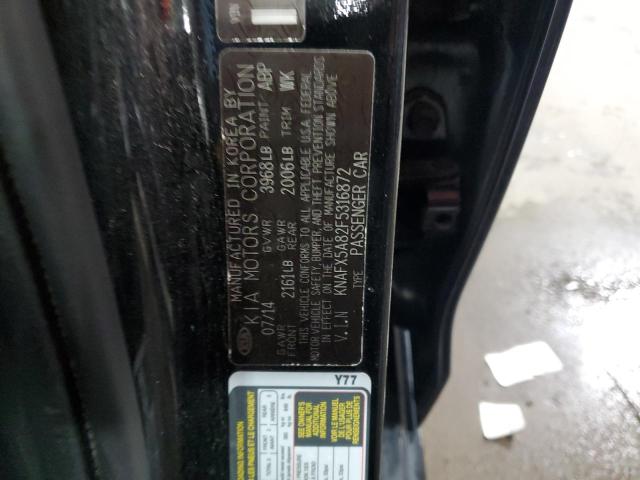 2015 KIA FORTE EX KNAFX5A82F5316872