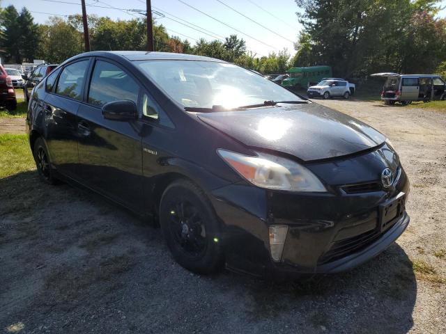 TOYT PRIUS 2013 black hatchbac hybrid engine JTDKN3DU5D5572554 photo #1