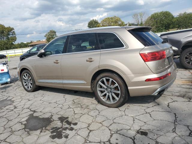 AUDI Q7 PREMIUM 2018 gold  gas WA1LAAF77JD019587 photo #3
