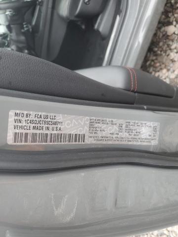 2025 DODGE DURANGO R/ 1C4SDJCT6SC548711