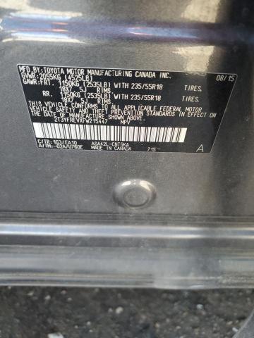 2015 TOYOTA RAV4 LIMITED - 2T3YFREVXFW215447