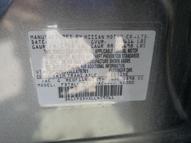 2020 NISSAN KICKS SR 3N1CP5DVXLL479761