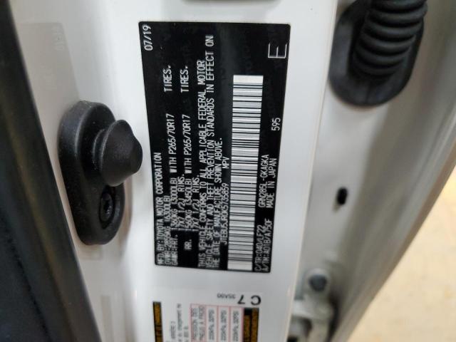 2019 TOYOTA 4RUNNER SR JTEBU5JR0K5735859