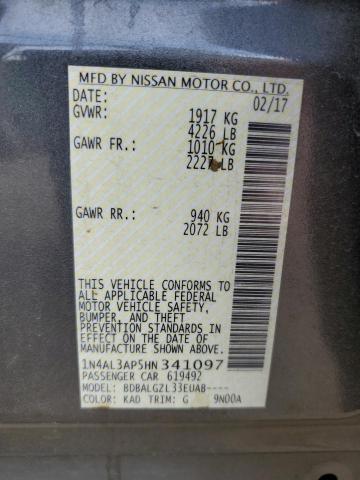 2017 NISSAN ALTIMA 2.5 - 1N4AL3AP5HN341097