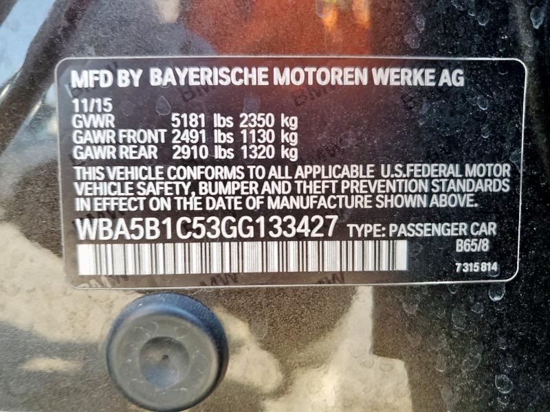 2016 BMW 535 I - WBA5B1C53GG133427