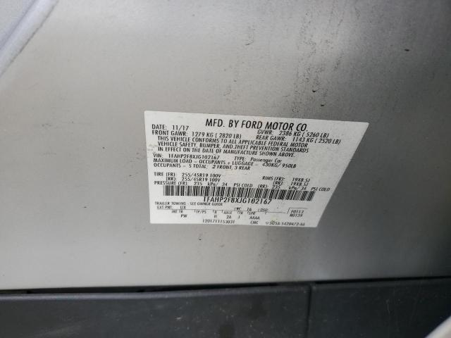 2018 FORD TAURUS LIM 1FAHP2F8XJG102167