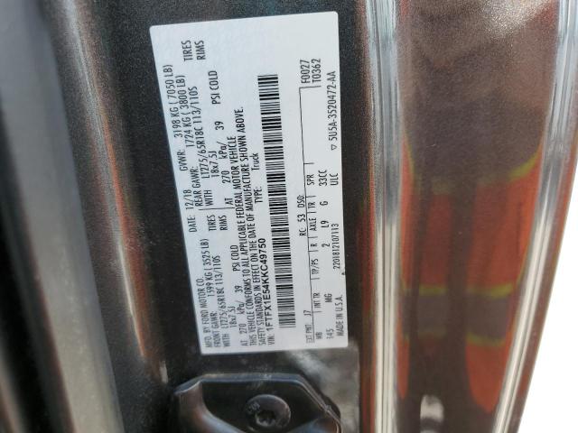 2019 FORD F150 SUPER - 1FTFX1E54KKC49750