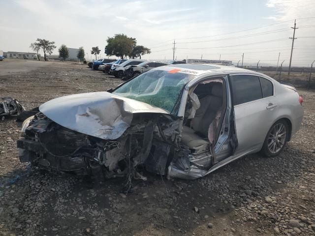 INFINITI G37 2011 silver  gas JN1CV6AR9BM352152 photo #1