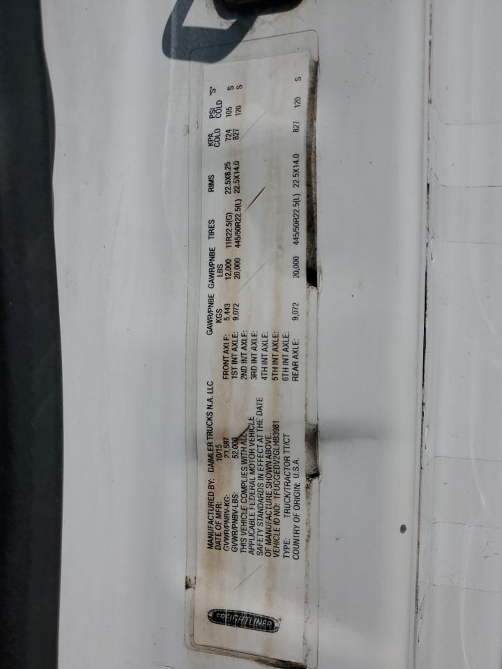 Lot #3264427439 2016 FREIGHTLINER CASCADIA 1