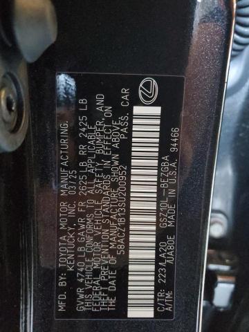 2025 LEXUS ES 350 BASE 58ACZ1B13SU200952