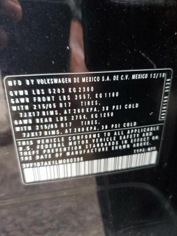 2020 VOLKSWAGEN TIGUAN S - 3VV1B7AX1LM080396