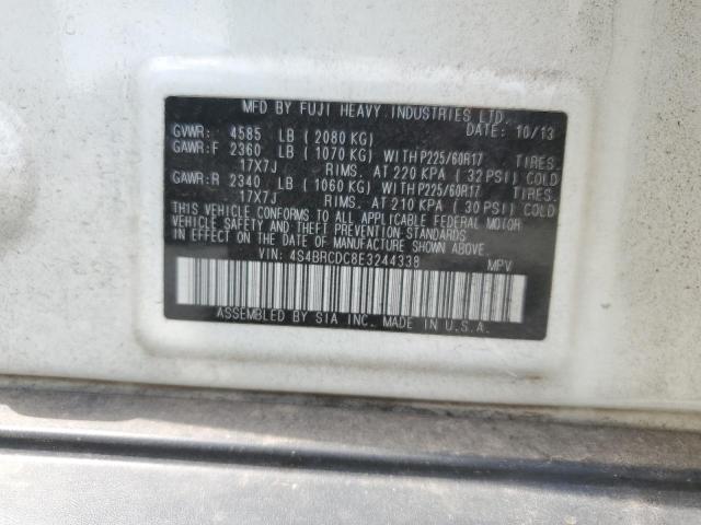 2014 SUBARU OUTBACK 2. - 4S4BRCDC8E3244338