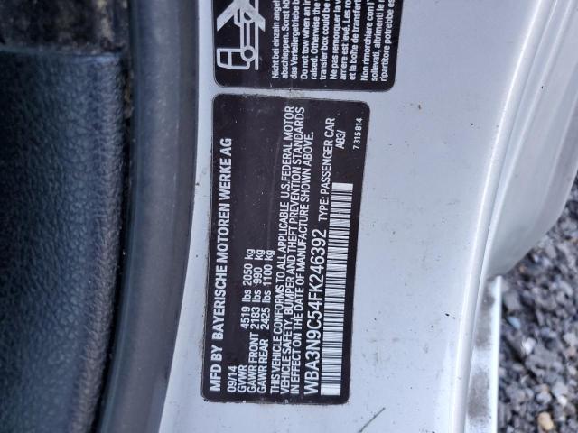 2015 BMW 428 XI WBA3N9C54FK246392