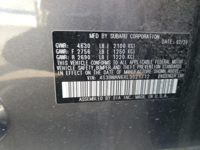 2020 SUBARU LEGACY LIM 4S3BWAN6XL3021712