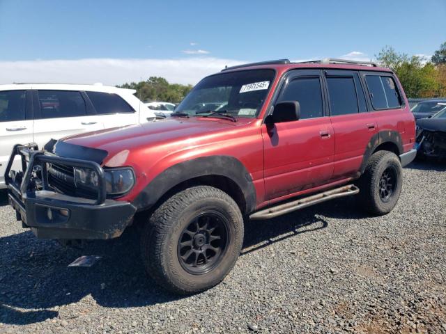 TOYOTA LAND CRUISER FJ80 1992 red 4dr spor gas JT3FJ80W6N0047877 photo #1
