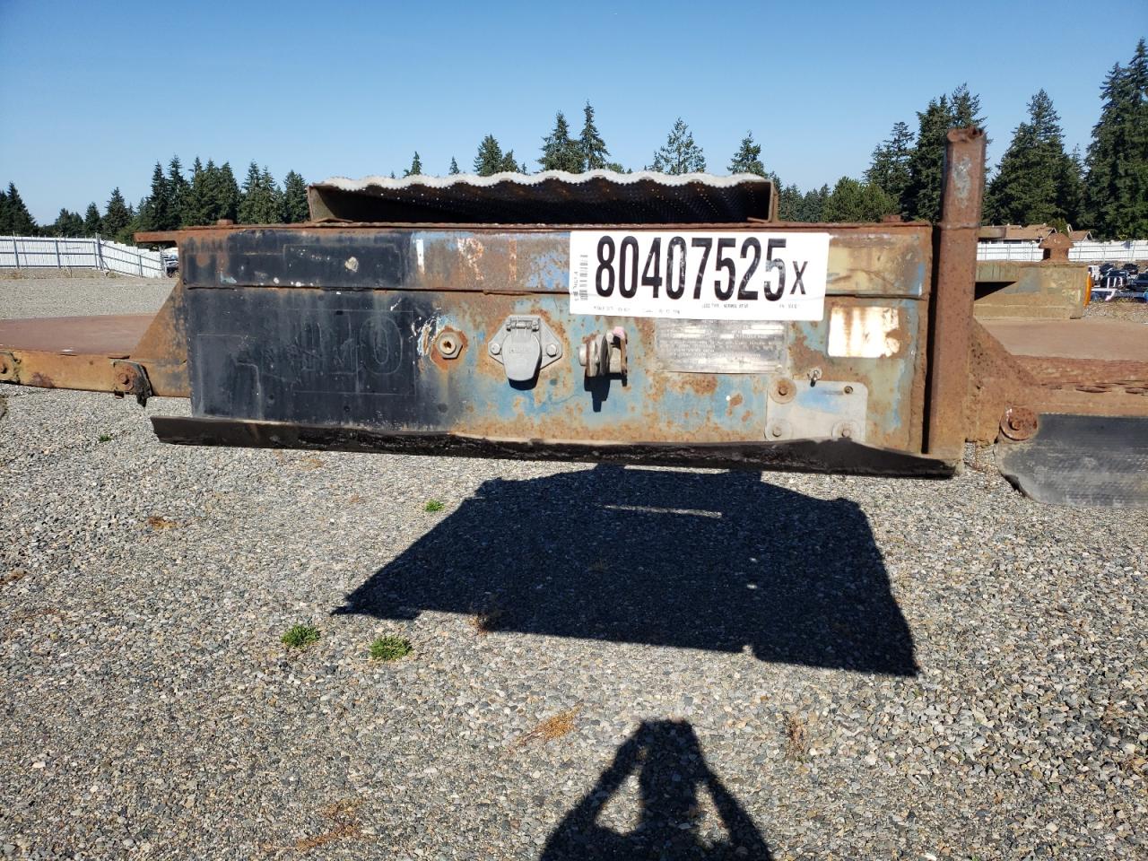 Lot #3246028188 1992 FRUEHAUF UNKNOWN