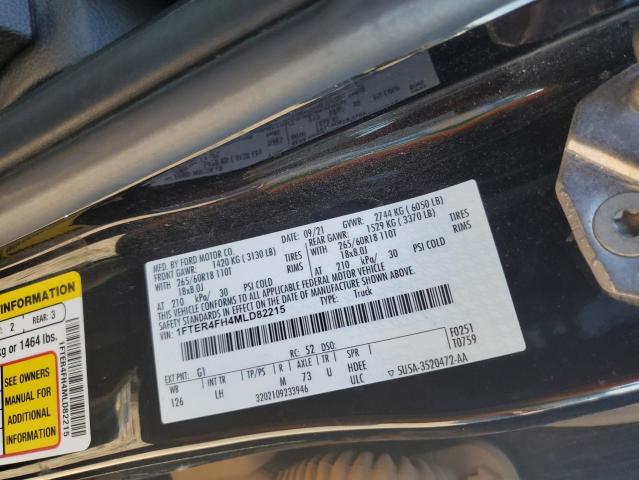 2021 FORD RANGER XL #3287596025