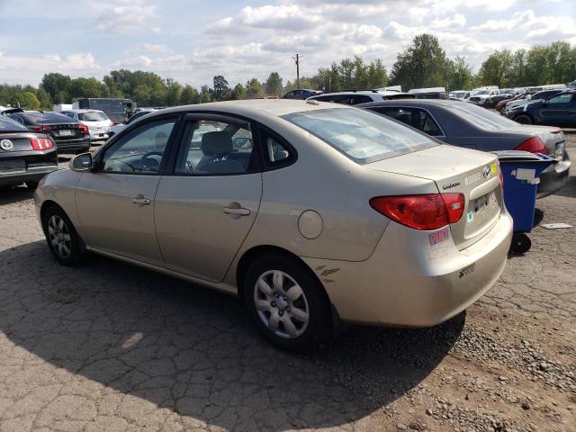 HYUNDAI ELANTRA GL 2008 tan  gas KMHDU46D08U322807 photo #3