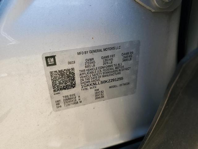 2019 GMC ACADIA SLE 1GKKNLLS0KZ291255