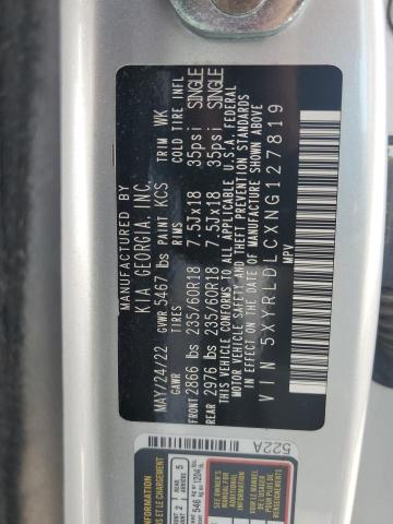 2022 KIA SORENTO S #3294404491