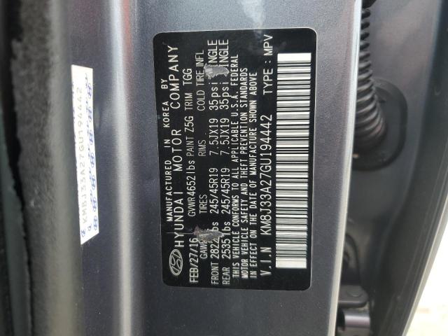 2016 HYUNDAI TUCSON LIM #3297018373