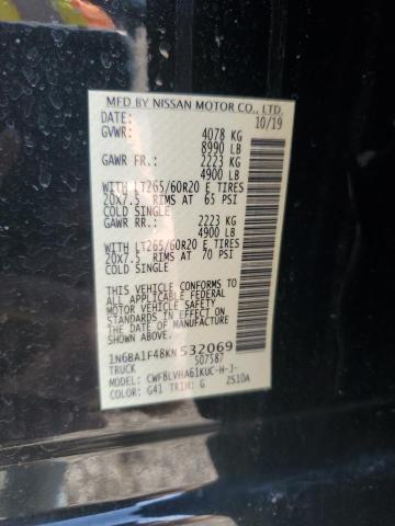 2019 NISSAN TITAN XD S #3255429426