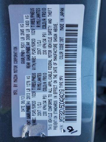 2013 MAZDA CX-9 GRAND - JM3TB2DV5D0424019