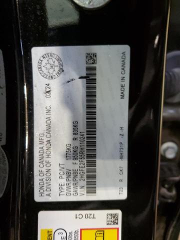 2024 HONDA CIVIC SPOR 2HGFE2F55RH110241