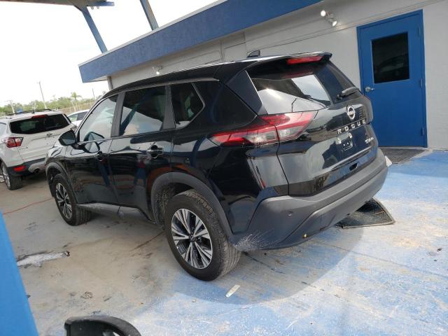NISSAN ROGUE SV 2023 black  gas 5N1BT3BB9PC946506 photo #3