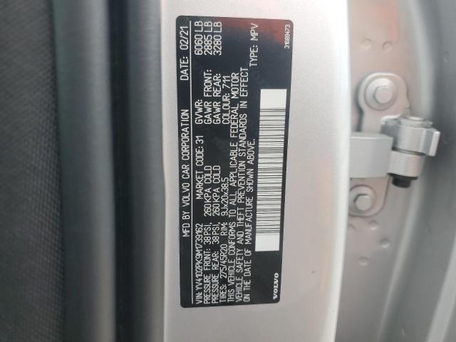 2021 VOLVO XC90 T5 MO YV4102PK9M1739162