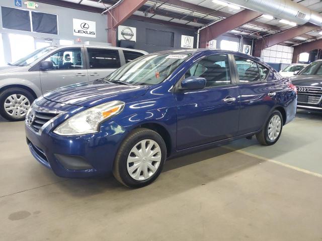 NISSAN VERSA S 2019 blue  gas 3N1CN7AP8KL826445 photo #1