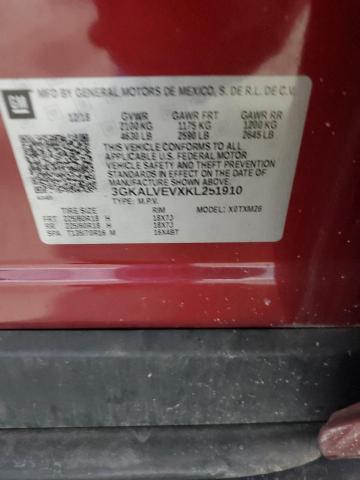 2019 GMC TERRAIN SLT 3GKALVEVXKL251910