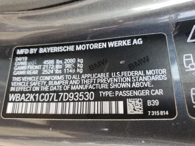 2020 BMW 230XI WBA2K1C07L7D93530